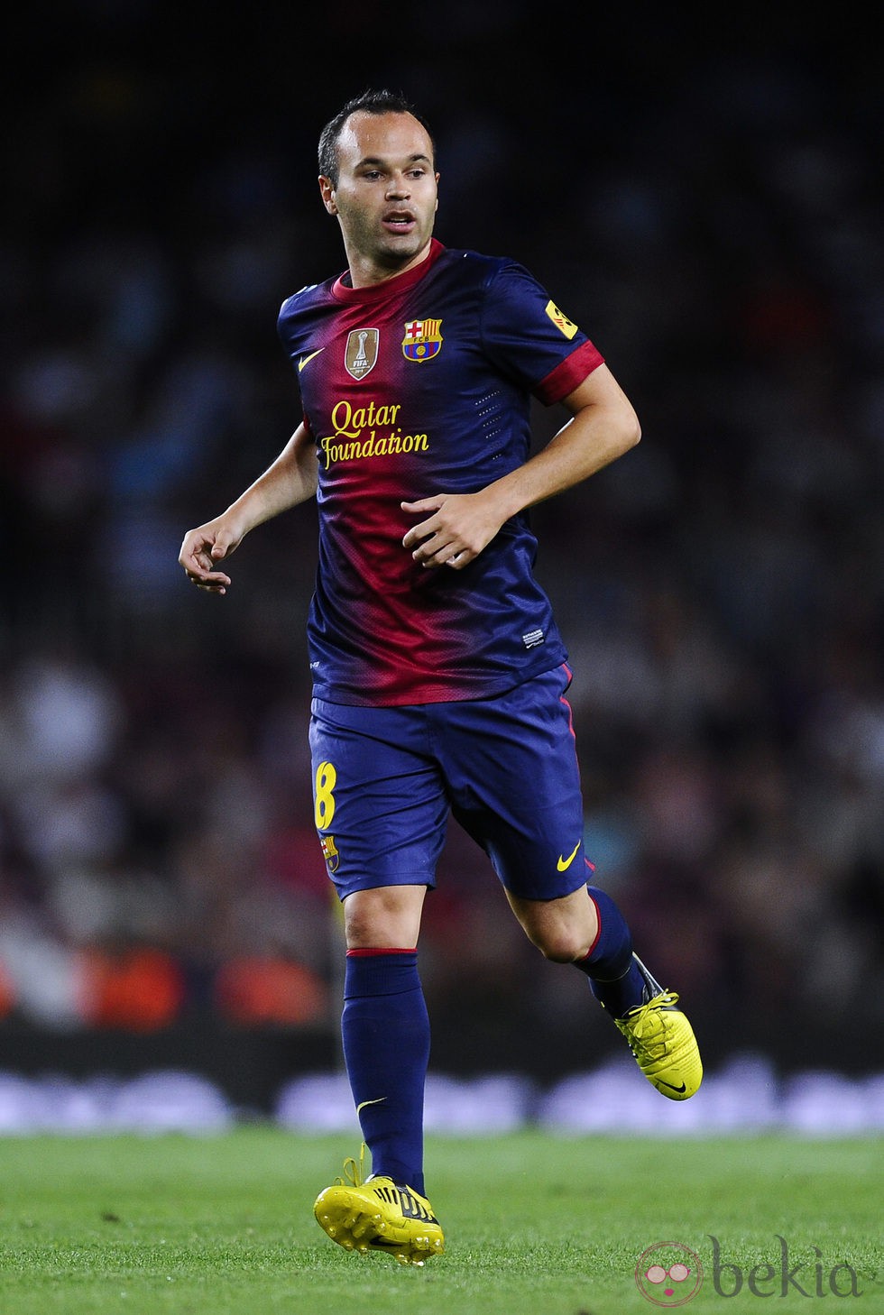 Andrés Iniesta Barcelona 2012 BNWT