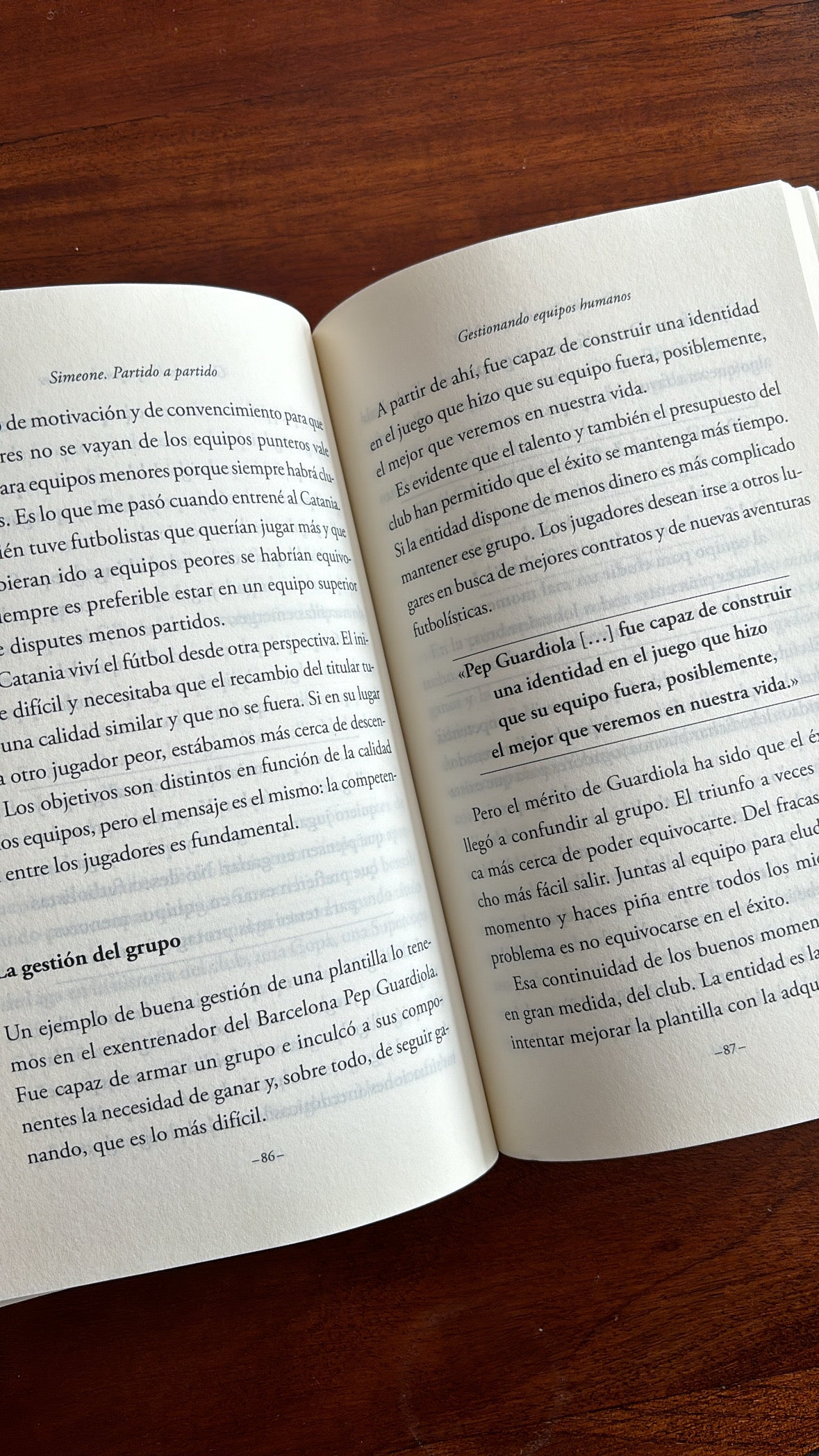 Libro-Simeone Partido a Partido