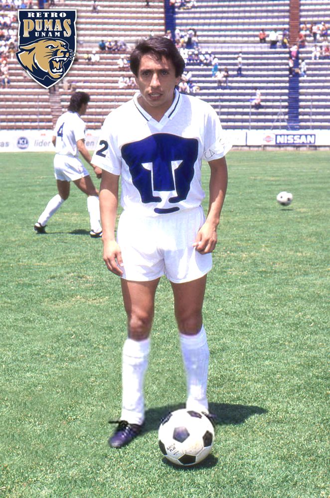 Manuel Negrete Pumas 1985 Utileria