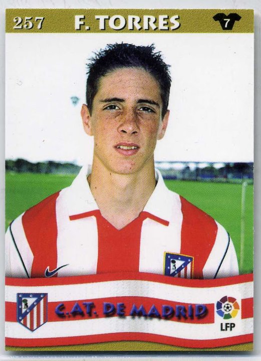 Fernando Torres Atlético de Madrid 2001