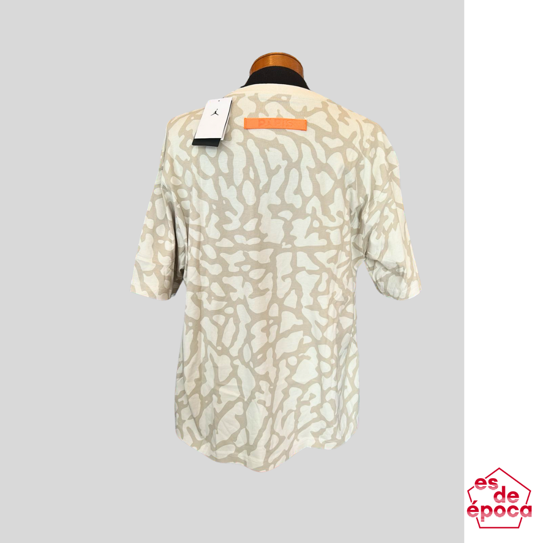 Camiseta PSG Jordan Statement Beige