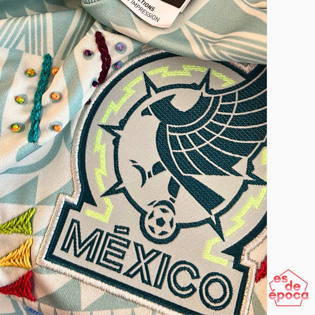 México 2024 Visitante Bordada