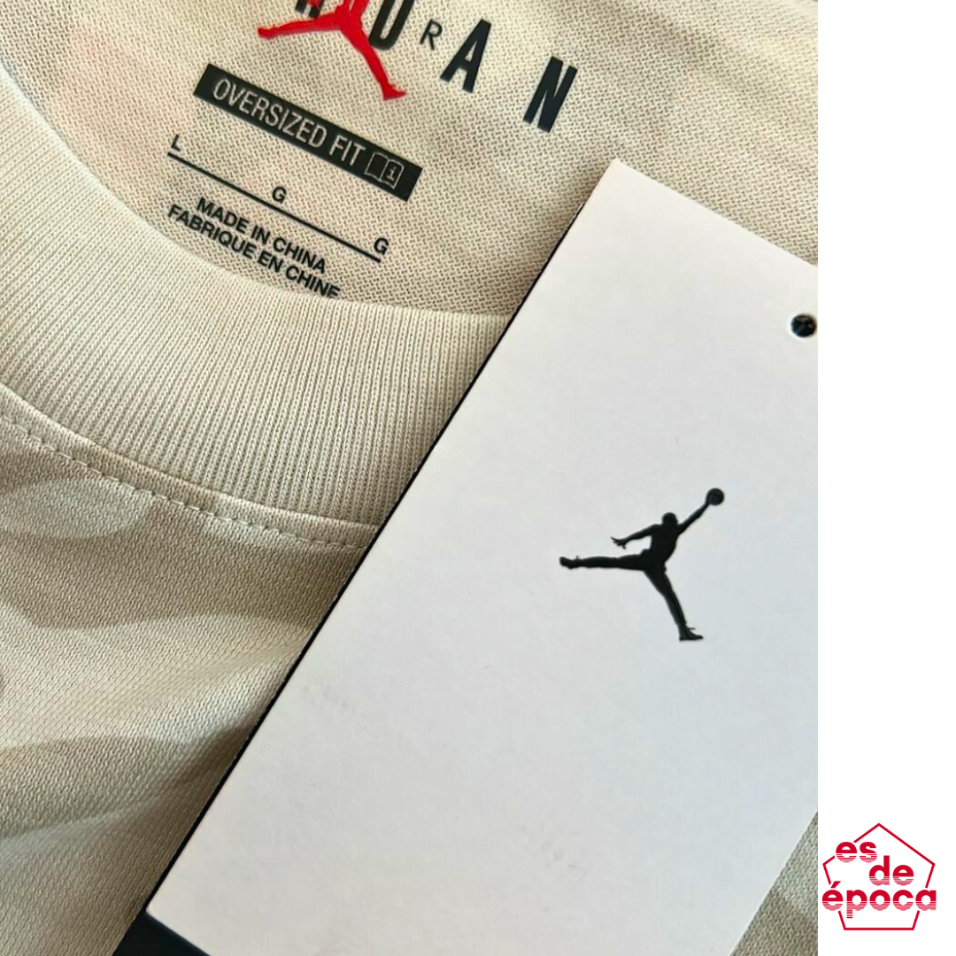 Camiseta PSG Jordan Statement Beige