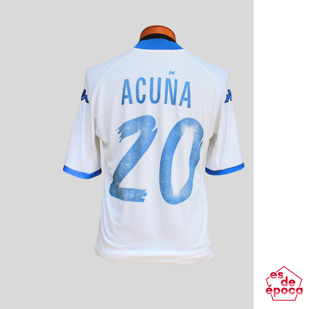 Roberto Acuña Real de Zaragoza 2001 Matchworn