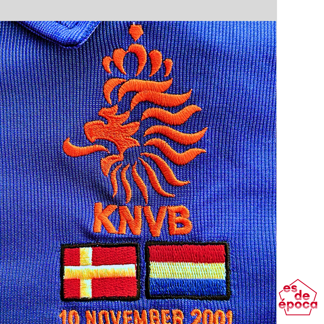 Patrick Kluivert Holanda 2001 Matchissue