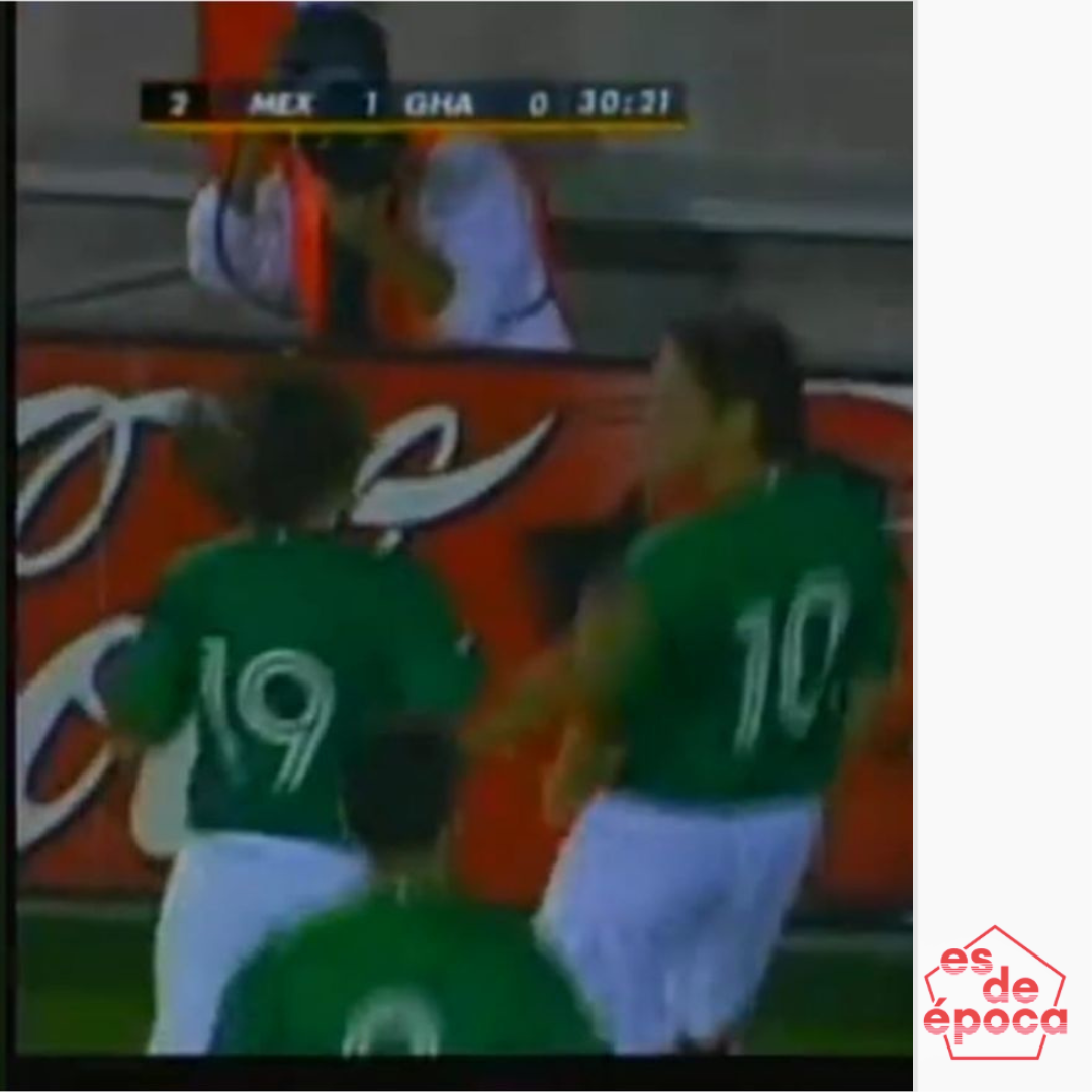 Andrés Guardado México vs Ghana 2006 Matchworn