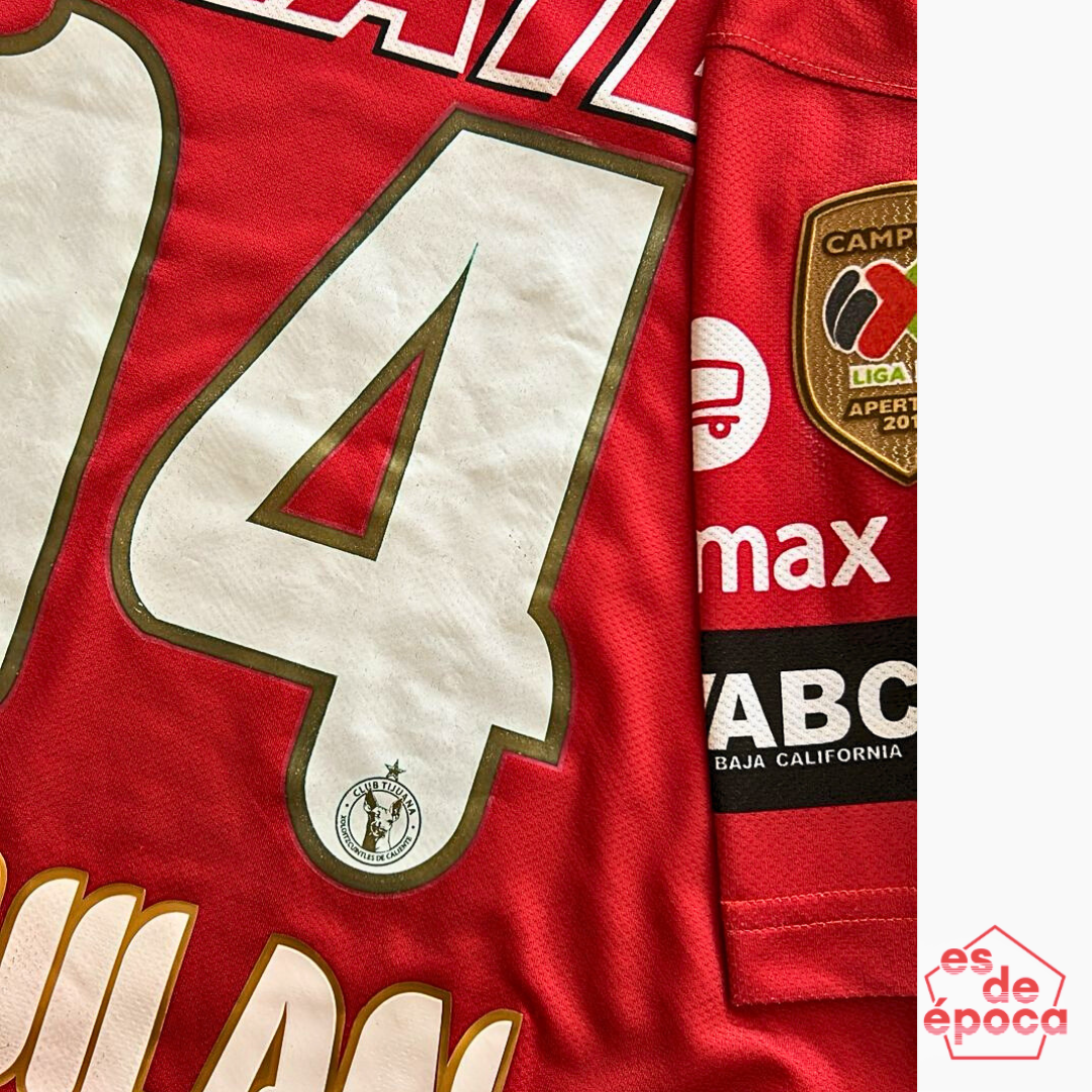 Alfredo Tahuilán Xolos de Tijuana 2013 Utileria