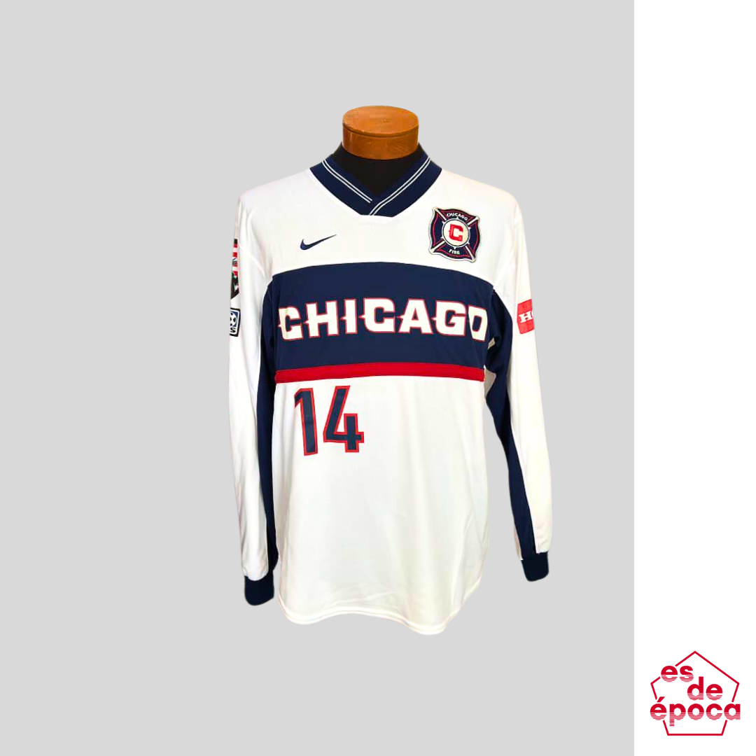 Chris Armas Chicago Fire 2002 MATCHWORN