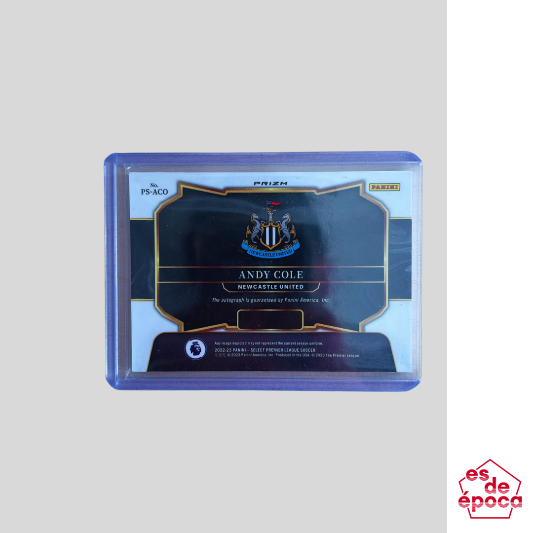 Andy Cole Newcastle Chromo