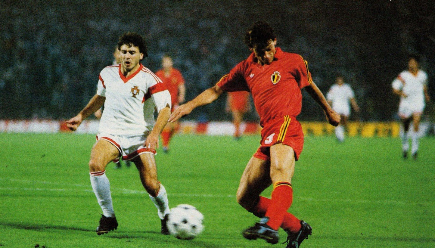 Rui Barros Portugal 1988 Matchworn