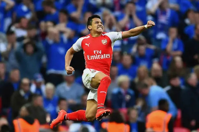 Alexis Sánchez Arsenal 2015