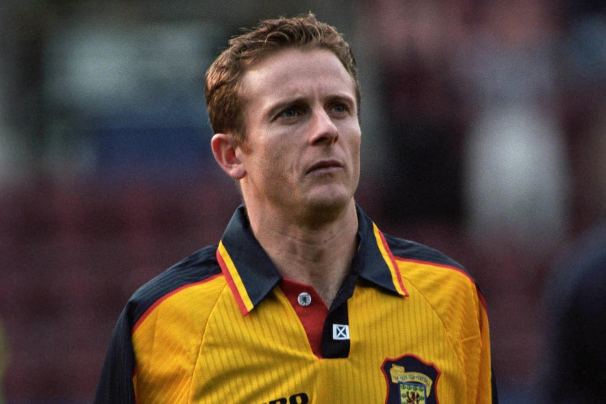 Kevin Gallacher Escocia 1996 Utileria