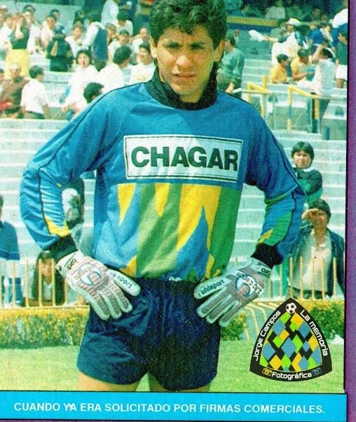 Jorge Campos Pumas 1991 Utileria