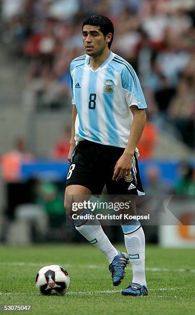 Juan Roman Riquelme Argentina 2005 Confederaciones