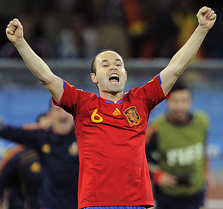 Andrés Iniesta España 2010