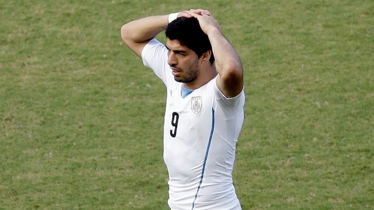 Luis Suárez Uruguay 2014