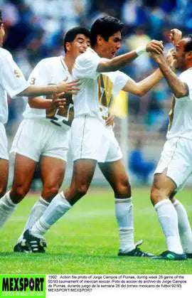 Jorge Campos Pumas 1993 Utileria