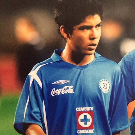 Martin Galvan Cruz Azul 2008 Matchworn