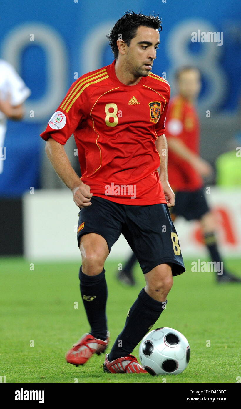 Xavi Hernandez España 2008