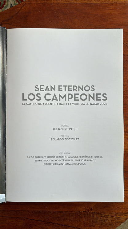 Libro-Sean Eternos los Campeones