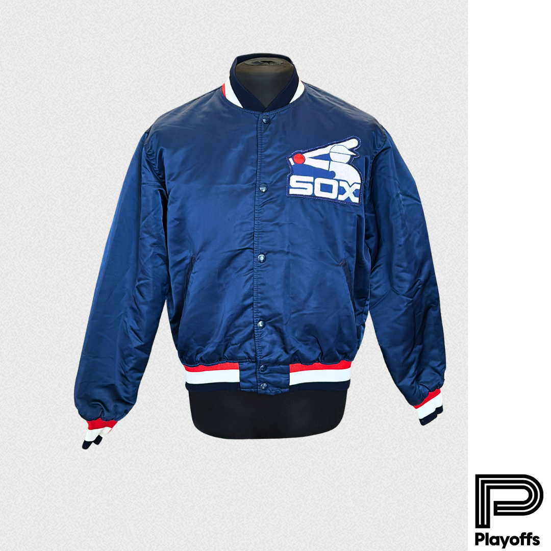 Chamarra Varsity White Sox Chicago 80's