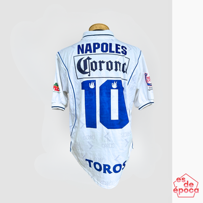 Gustavo "Gusano" Nápoles Atletico Celaya 1999 Matchworn