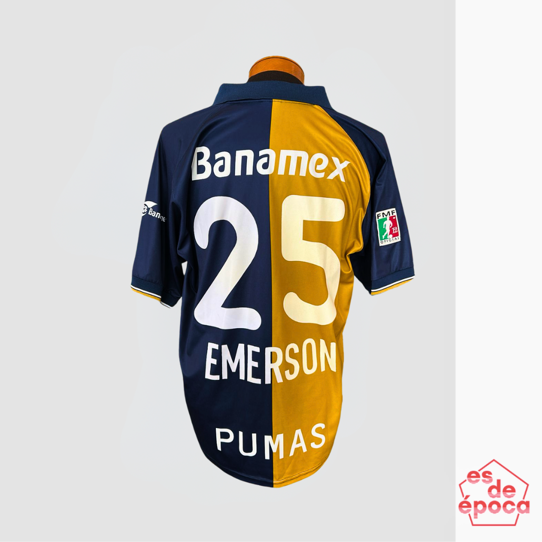Emerson Dos Santos Pumas 2001 Utileria