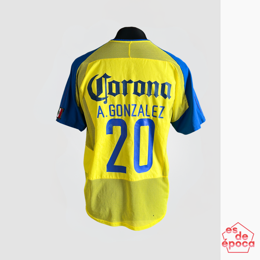 Ariel Gonzalez América 2003 Matchworn Copa Libertadores