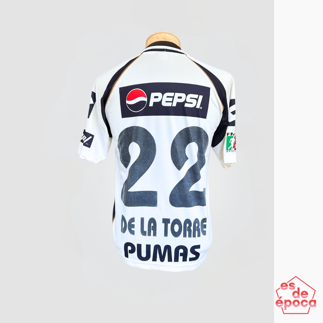 Manuel de la Torre Pumas 2002 Matchworn