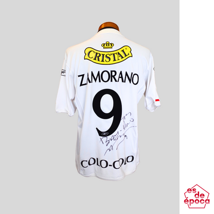 Iván Zamorano Colo Colo 2004 Firmada