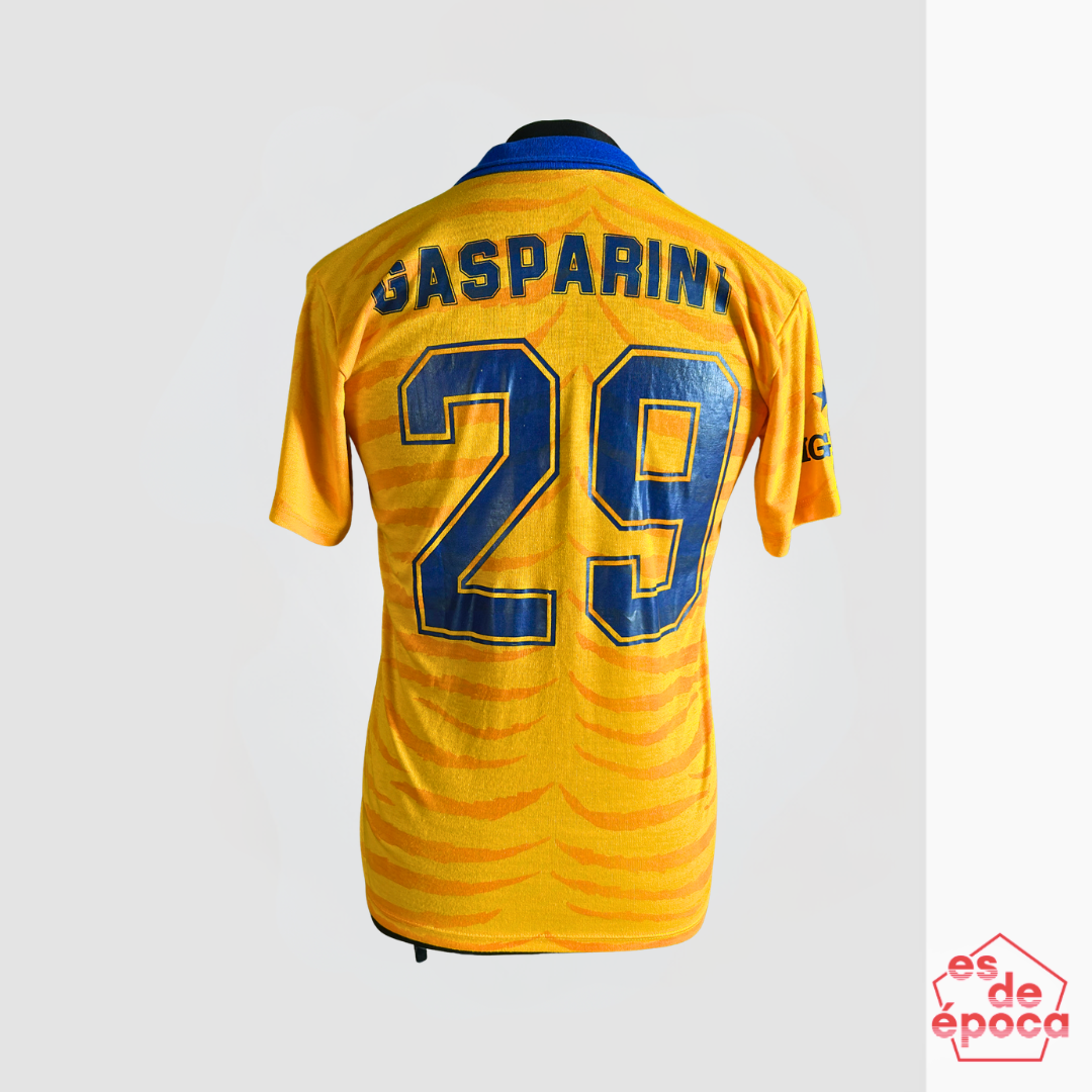 Roberto Gasparini Matchworn Tigres 1991