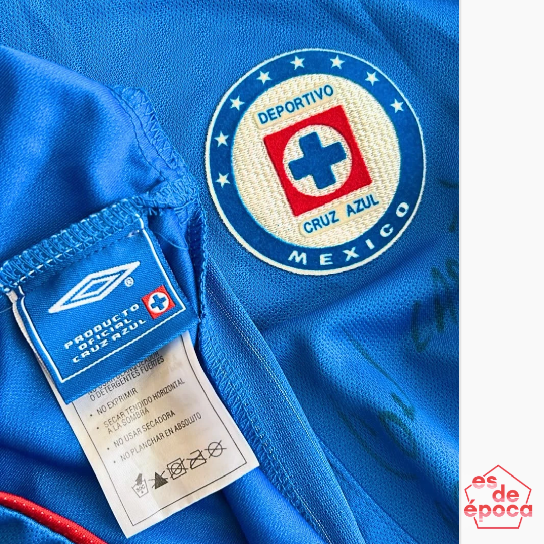 Martin Galvan Cruz Azul 2008 Matchworn