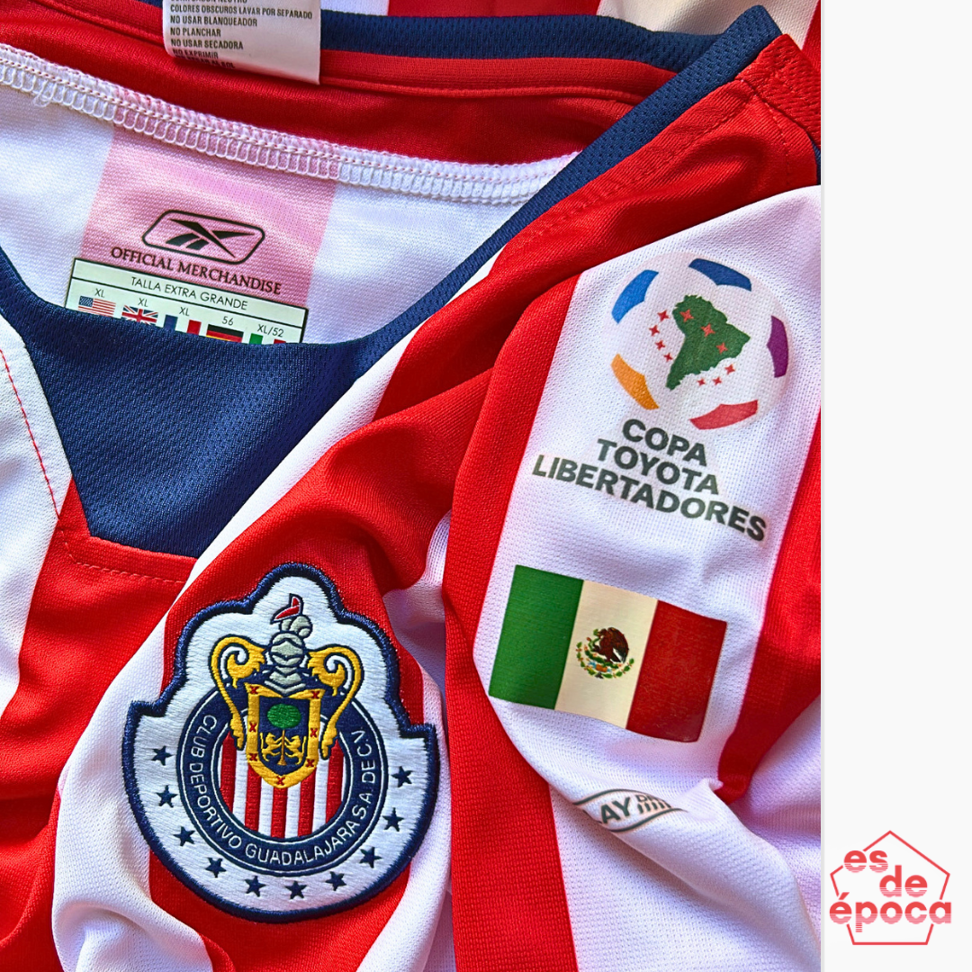 Héctor Reynoso Chivas 2004 Matchworn Libertadores