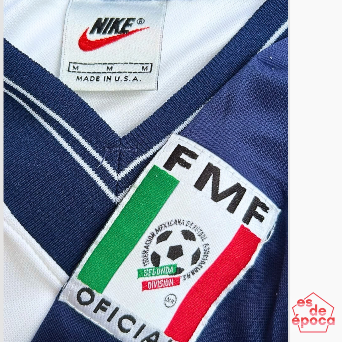 Pumas 1998 2da Division Matchworn