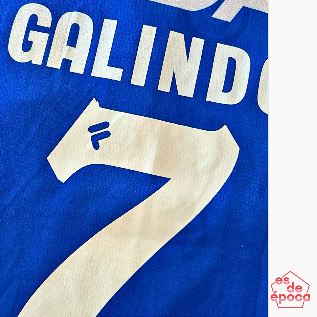 Benjamin Galindo Cruz Azul 1997 Matchworn
