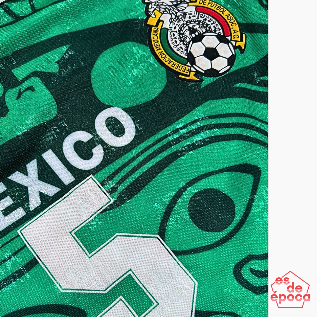 Duilio Davino méxico 1997 Matchworn Firmada