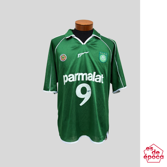 Faustino Asprilla palmeiras Matchworn 1999 *Firmada*