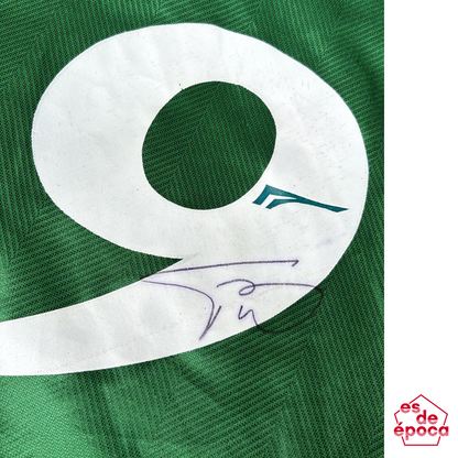 Faustino Asprilla palmeiras Matchworn 1999 *Firmada*