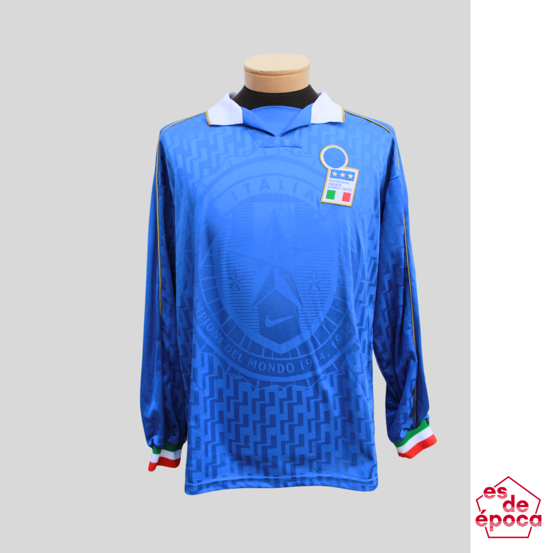 Diego Fuser Italia 1995 Matchworn Manga Larga