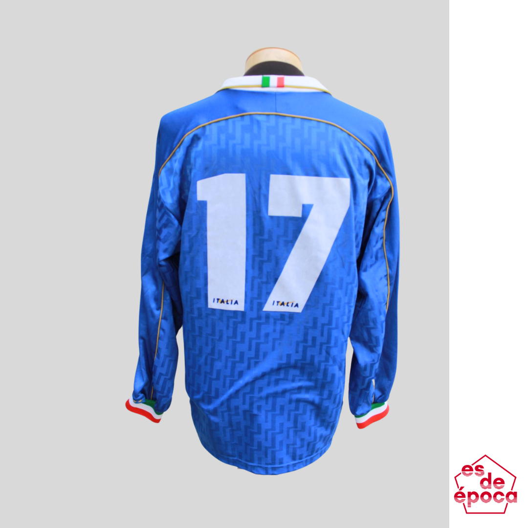 Diego Fuser Italia 1995 Matchworn Manga Larga