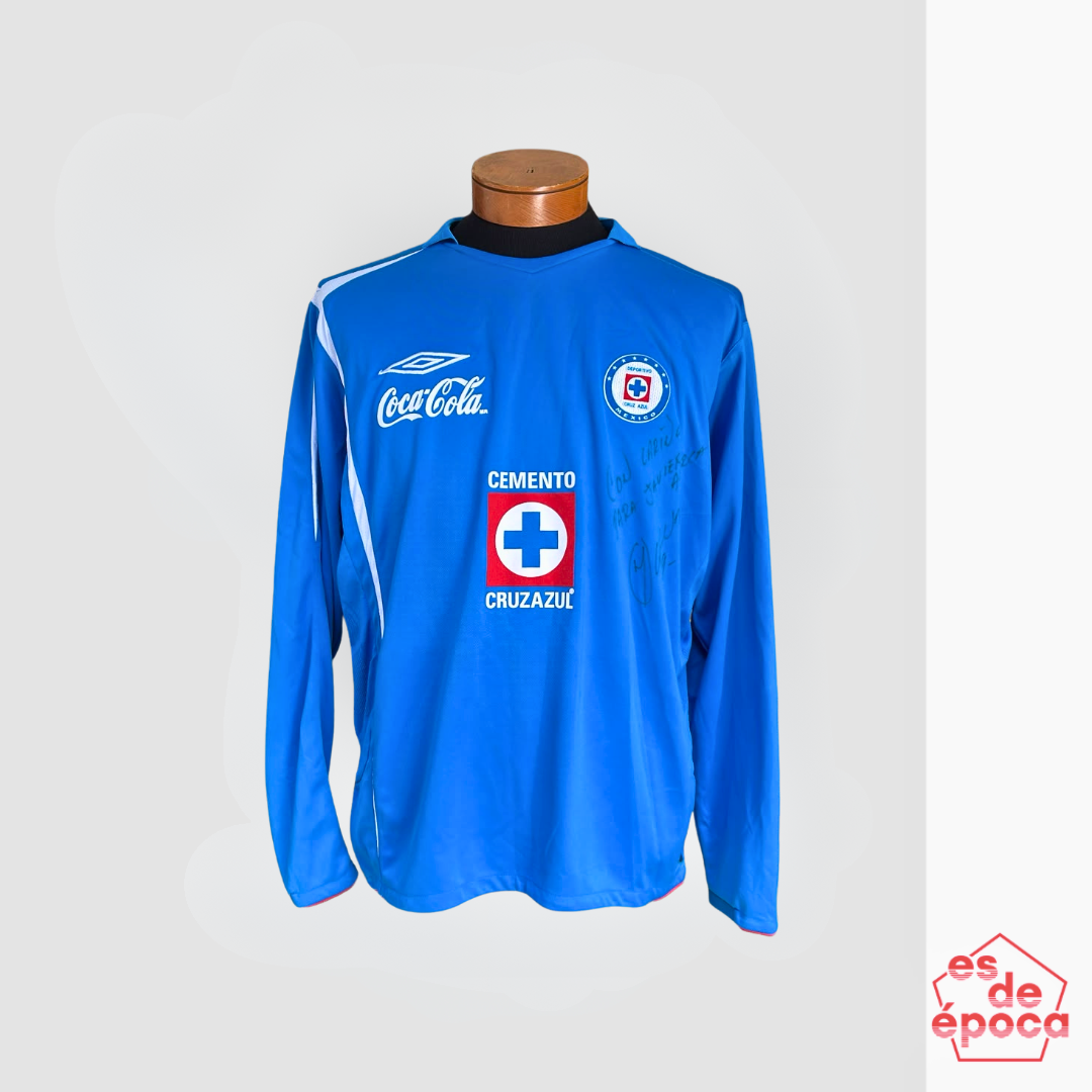 Martin Galvan Cruz Azul 2008 Matchworn