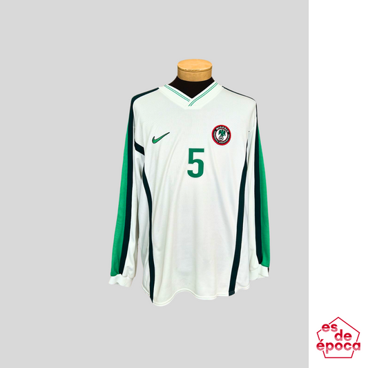 Uche Okechukwu Nigeria 1998 Matchworn