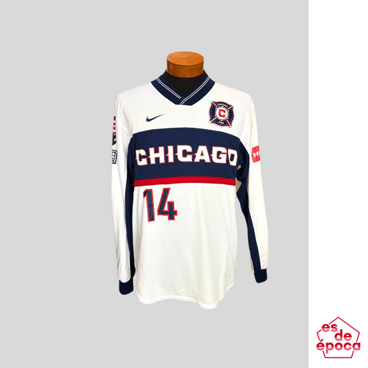 Chris Armas Chicago Fire 2002 MATCHWORN