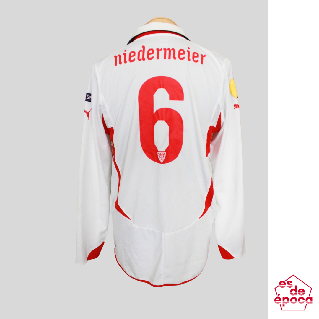 Georg Niedermeier Stuttgart 2011 Matchworn Europa League