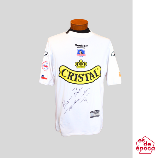 Iván Zamorano Colo Colo 2004 Firmada