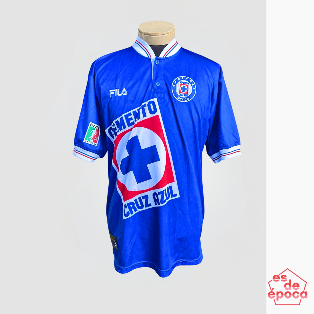 Benjamin Galindo Cruz Azul 1997 Matchworn