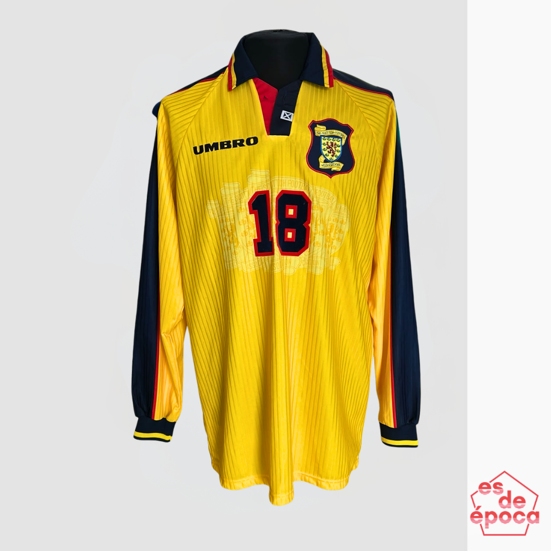 Kevin Gallacher Escocia 1996 Utileria