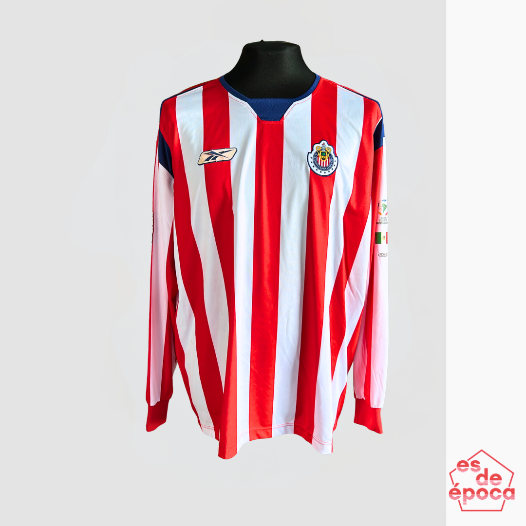 Héctor Reynoso Chivas 2004 Matchworn Libertadores