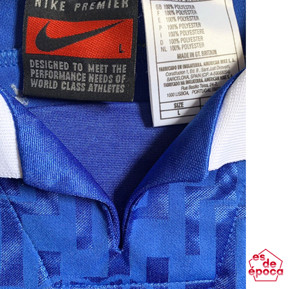 Diego Fuser Italia 1995 Matchworn Manga Larga
