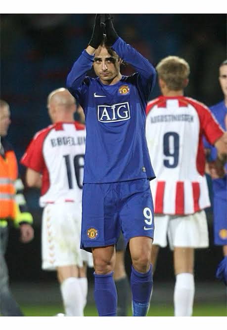 Dimitar Berbatov Manchester united 2008